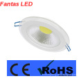 Modern white cob led indoor downlight 10w